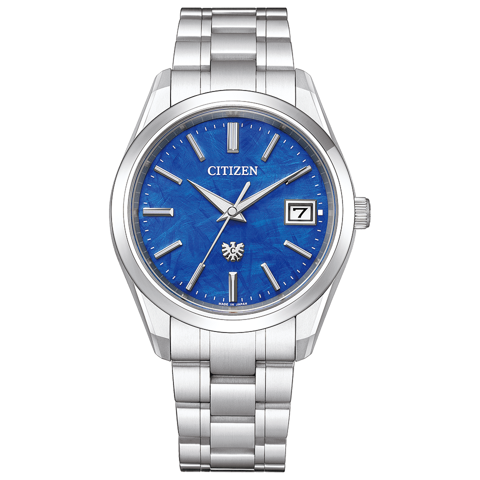 The CITIZEN ザシチズン ザ・シチズン 年差±5秒 光発電エコ・ドライブ 砂子蒔き和紙文字